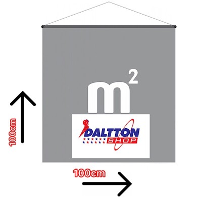 BANNER METRO QUADRADO IMPRESSÃO TINTA LÁTEX